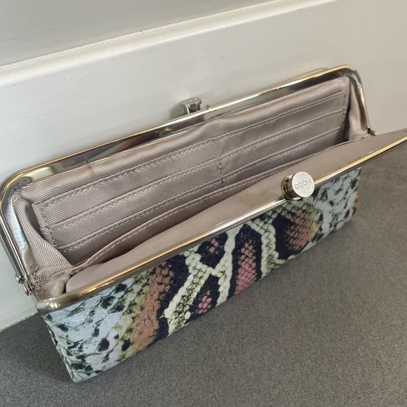 HOBO Colorful Snake Print Clutch - Picture 3 of 4